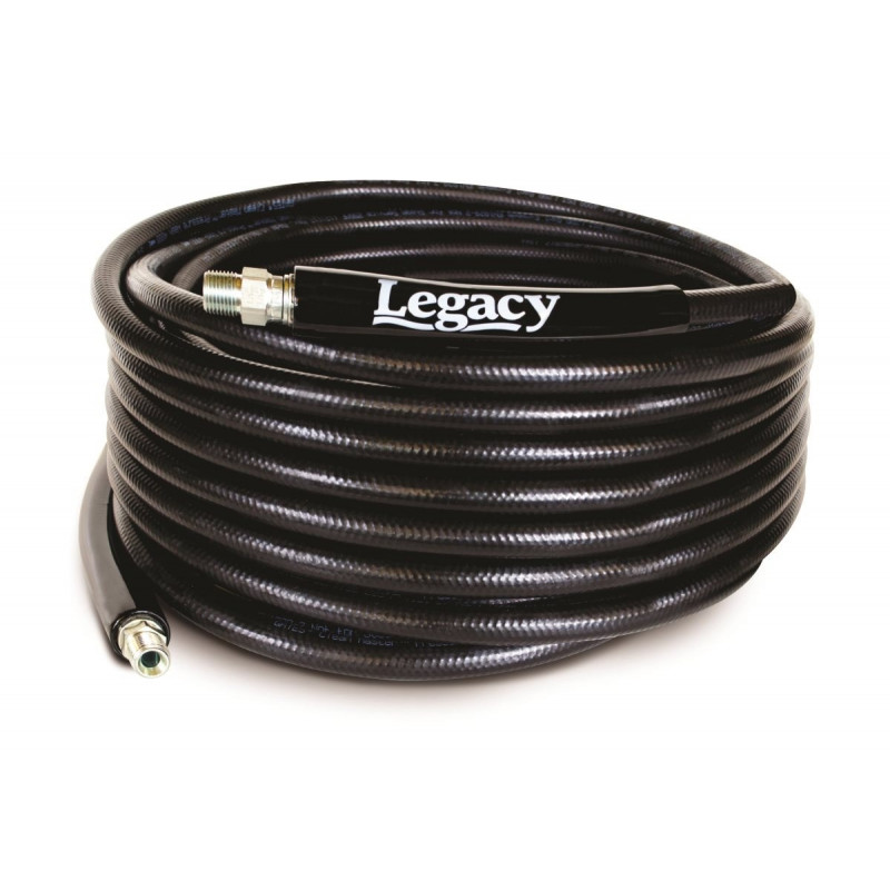 Legacy 1-Wire Hose 150 ft. x 1/2in 3000 PSI SOxSW 8.925-302.0 Smooth Non Marking Jacket Black Freight Included